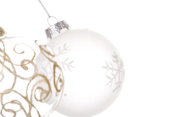 Hanging christmas balls — Stock Photo, Image