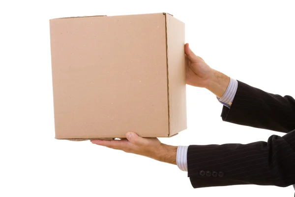 Deliver the parcel — Stock Photo, Image