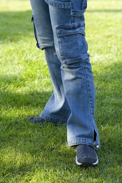 Nowoczesne jeansy — Zdjęcie stockowe