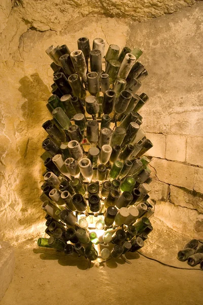 Bottles in the Cellar — Stock Photo, Image