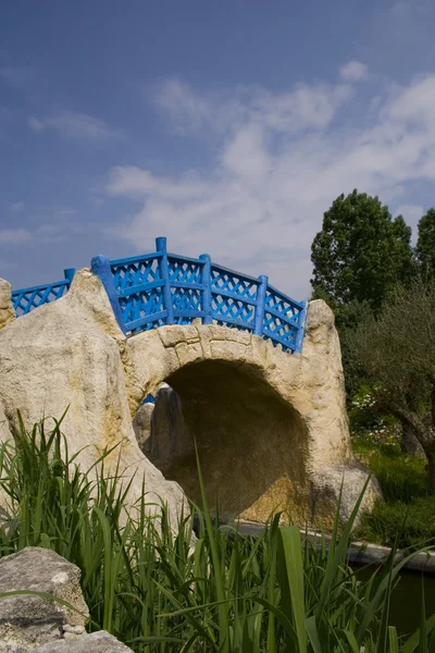 Kleine blauwe brug — Stockfoto