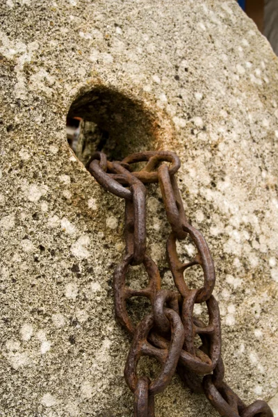Rock ve zincir — Stok fotoğraf