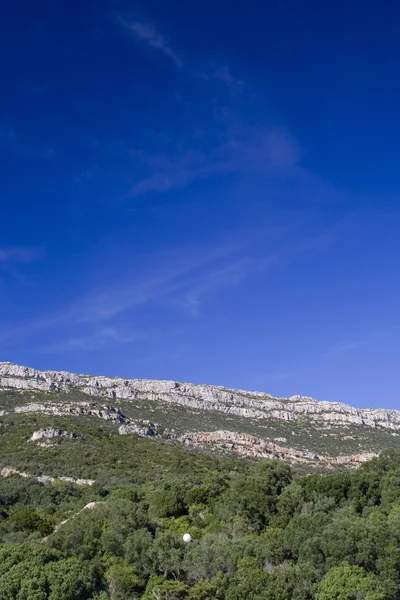 stock image Blue sky over the mountain