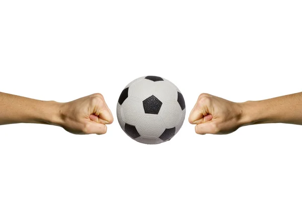 Smashing Soccer — Stock Photo, Image
