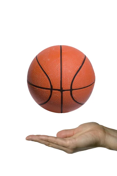 Wyświetlono koszykówki — Zdjęcie stockowe