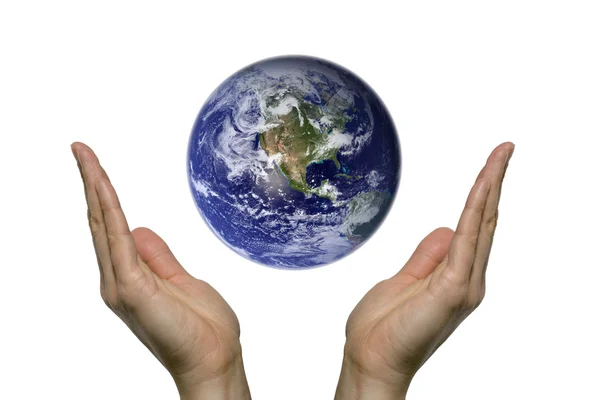 Praying for earth 1 — Stock Photo, Image