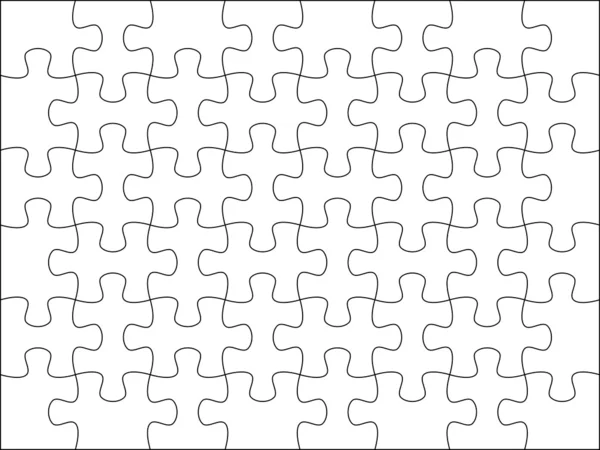 Шаблон-головоломка 8x6 — стоковое фото