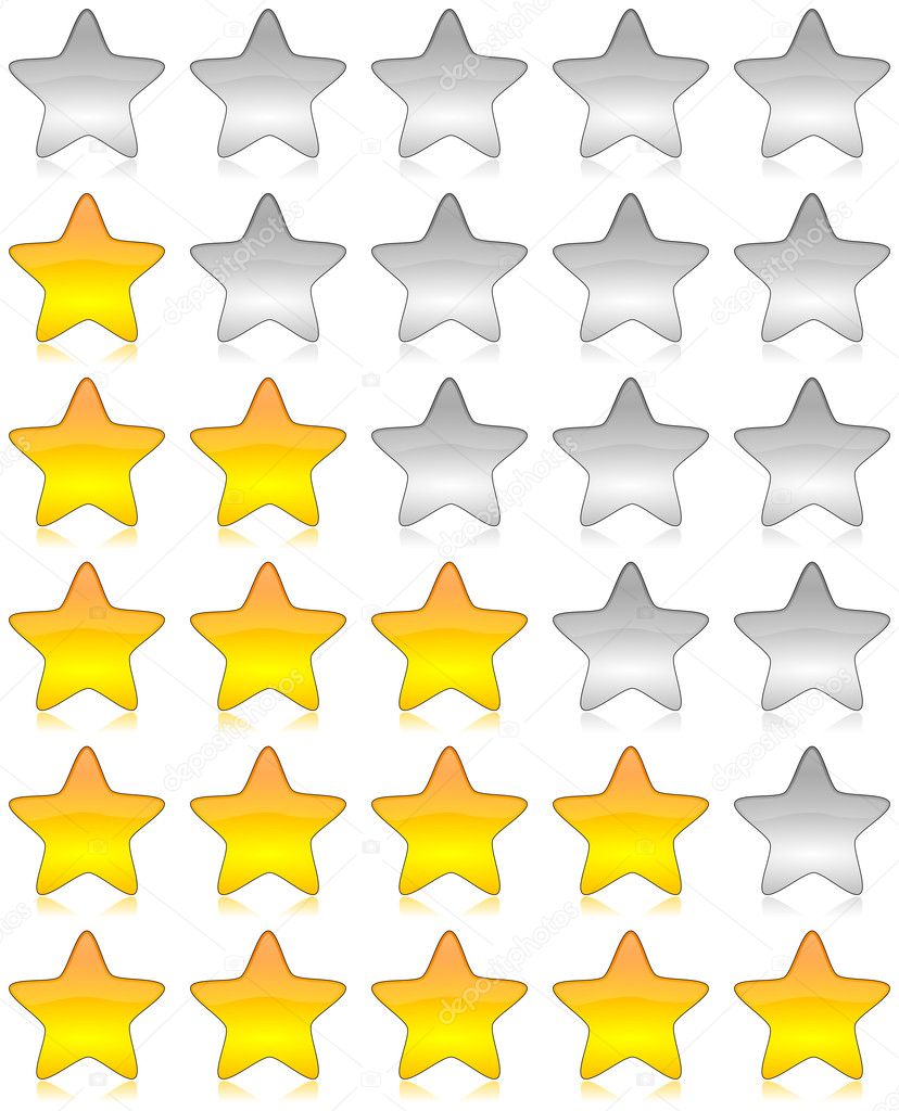 Rating stars survey