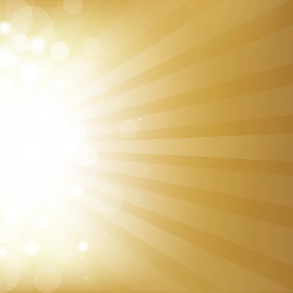 Arrière-plan or avec étoile — Image vectorielle