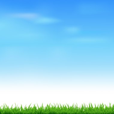 Landscape With Grass clipart