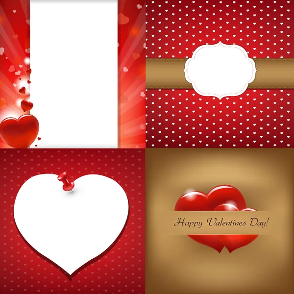 stock vector Valentines Day Design Set