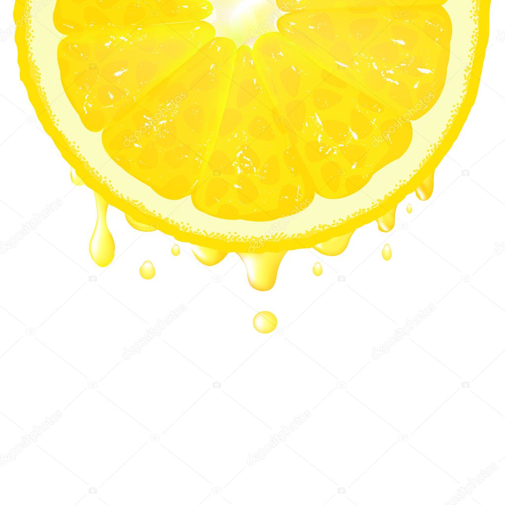 Lemon Segment With Juice