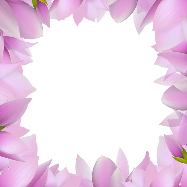 Cadre Magnolia — Image vectorielle