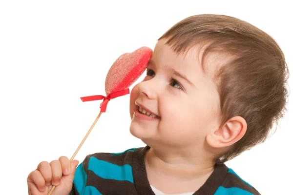 Schüchterner Valentin — Stockfoto