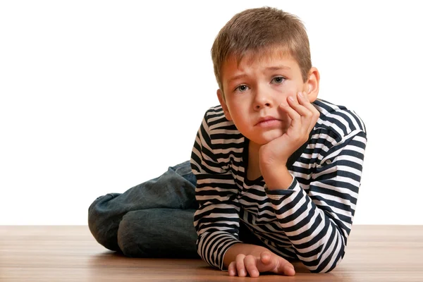 Miserable kid — Stock Photo, Image