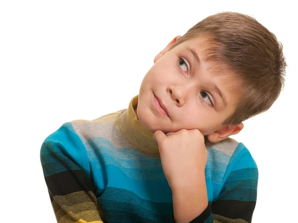 Kid doesn't believe you! — Stock Photo, Image