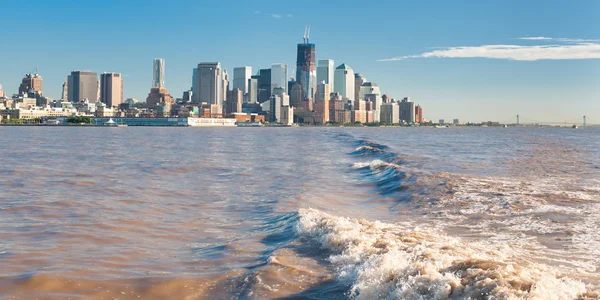 New york op de horizon — Stockfoto