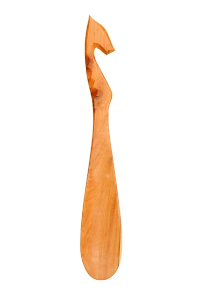 Wooden shoehorn — Stock Photo, Image