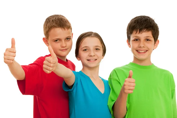 Group of smiling kids — Stock Photo, Image
