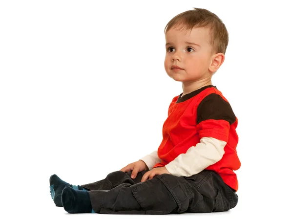 Criança sentada — Fotografia de Stock