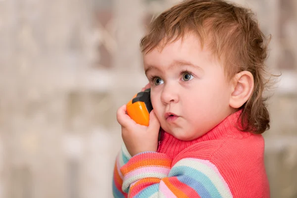 stock image Surprised with a phone talk