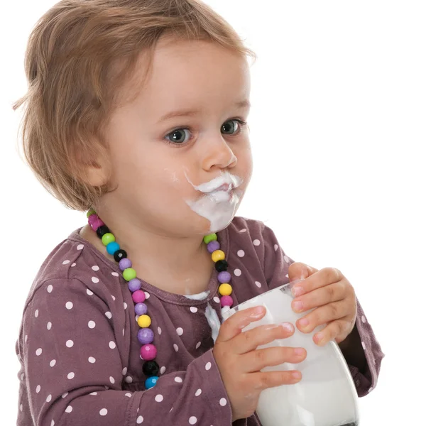Почему это молоко такое вкусное? ? — стоковое фото