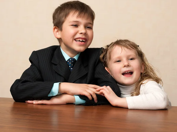 Vrienden van de school jaren — Stockfoto