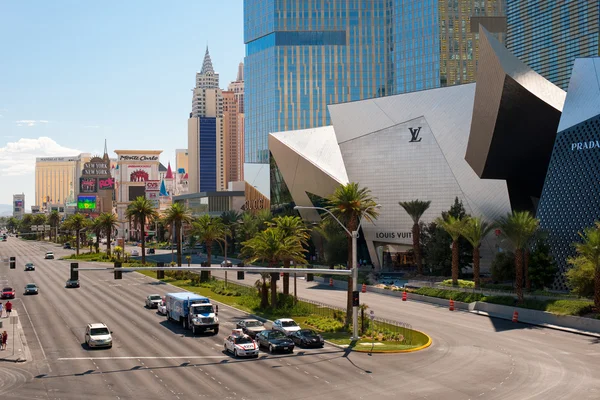 Central Las Vegas road — Stock Photo, Image