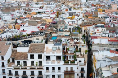 Roofs of Seville clipart