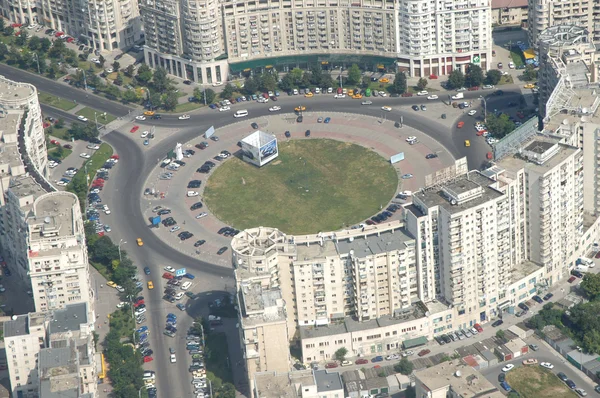 Bukarest, Luftaufnahme — Stockfoto