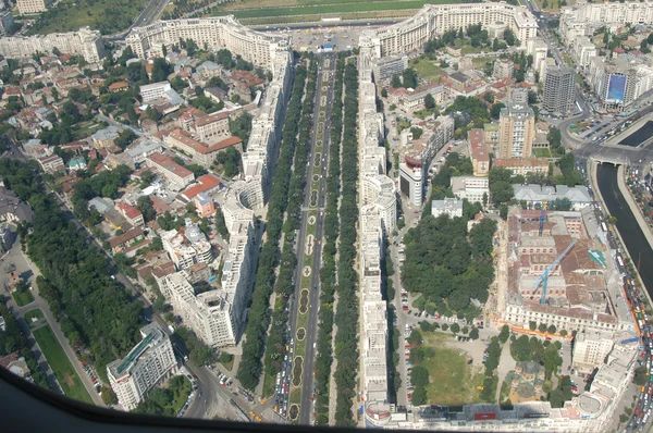 Bucharest, aerial view — Stock Photo, Image