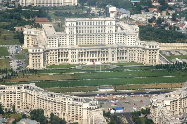 Bukarest, légifelvételek Jogdíjmentes Stock Fotók