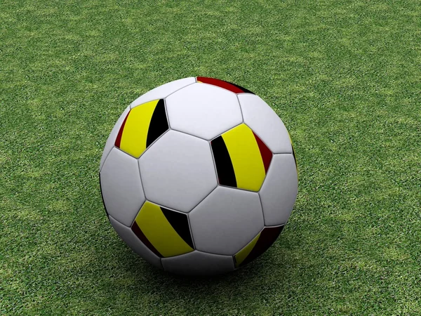 German soccer ball — Stock Photo, Image