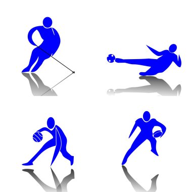 Team sports clipart