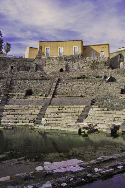 Římské divadlo catania — Stock fotografie