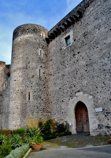 Ursino Castle z catania — Stock fotografie