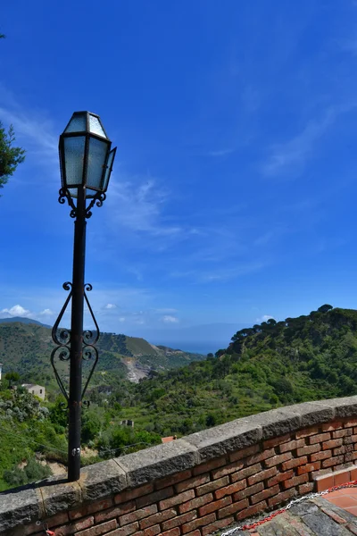 Éclairage des rues de Savoca — Photo