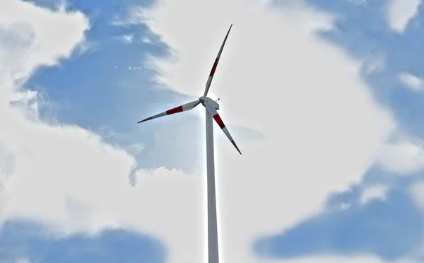 風力タービン — ストック写真