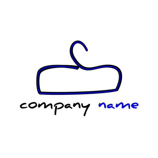 Logobekleidung — Stockvektor