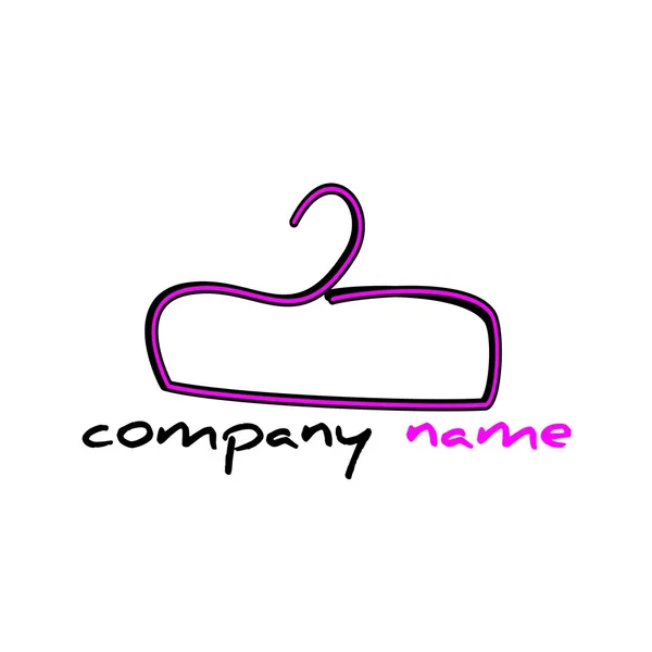 Logotipo vestuário — Vetor de Stock