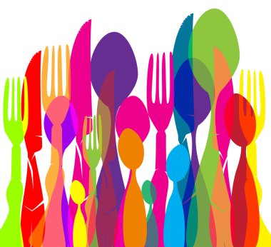 Texture Cutlery clipart