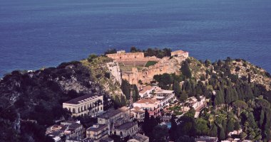 Taormina, Sicily clipart