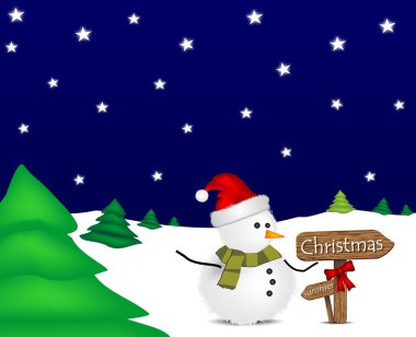 Christmas illustration clipart