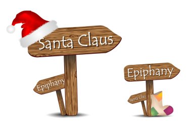 Festive signs clipart