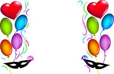 Sfondo di Carnevale clipart