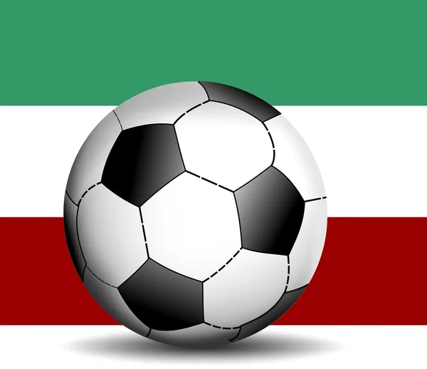 Balón de fútbol italiano — Archivo Imágenes Vectoriales