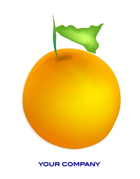 Arancio siciliano — Vettoriale Stock