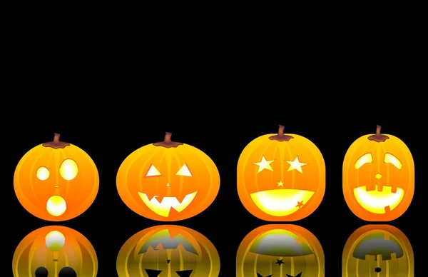 Halloween háttér — Stock Vector