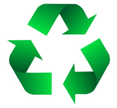 Recycling icon clipart