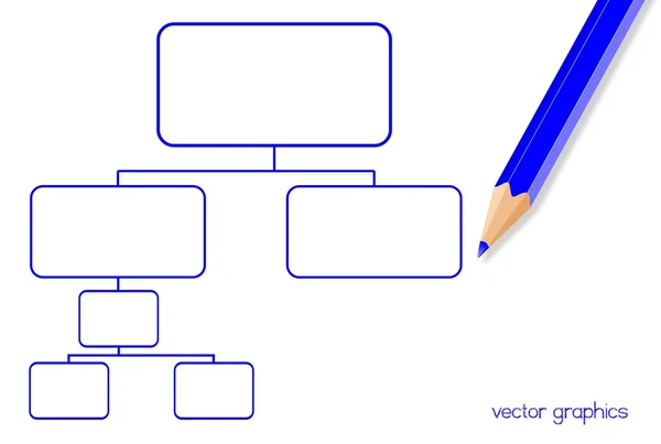 Système graphique de tableau blanc numérique — Image vectorielle